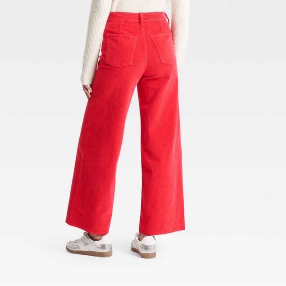 Universal Thread Red Flare & Wide Leg Jeans - Picture 2 of 4